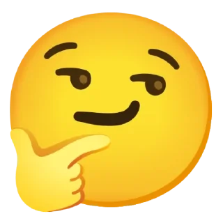 😏 emoji emojis by @hamby619 Telegram sticker 17 of 120