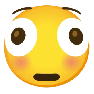 😳 emoji emojis by @hamby619 Telegram sticker 22 of 120