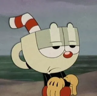 😒 emoji Cuphead by @mapleww Telegram sticker 17 of 41