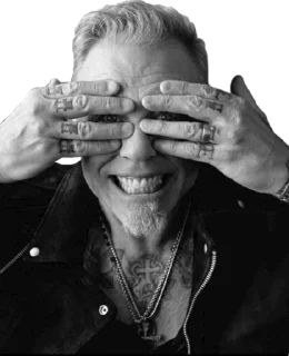🙈 emoji Metallica Telegram sticker 10 of 18