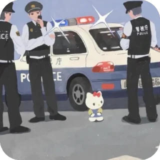 Sticker from хело кити @itsxcvinow