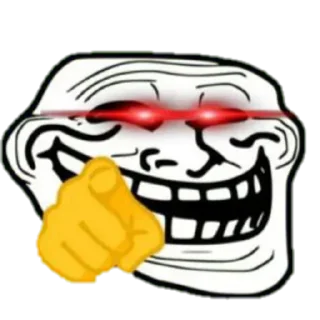 Sticker from Trollface meme project by Alex
