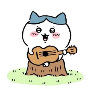 🎸 emoji Chiikawa/Чиикава Telegram sticker 17 of 69