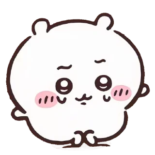 🤍 emoji chiikawa :3 Telegram sticker 20 of 30
