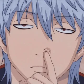 🤨 emoji Gintama :: @dm13yy Telegram sticker 20 of 63