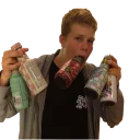 😎 emoji yung lean Telegram sticker 11 of 24