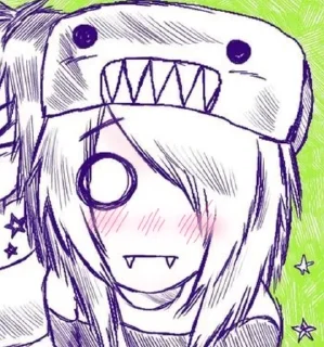 😳 emoji Emo/scene Telegram sticker 12 of 120