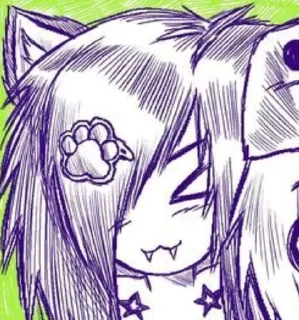 😆 emoji Emo/scene Telegram sticker 16 of 120