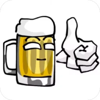 🍺 emoji Медовое_Пиво Telegram sticker 20 of 24