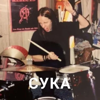 🥁 emoji Slipknot @tkiiri Telegram sticker 18 of 43