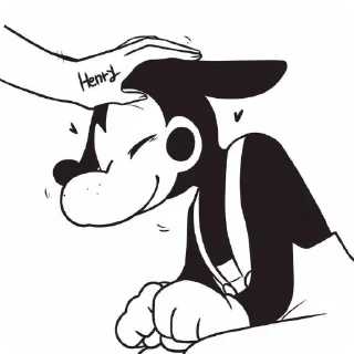 🐦 emoji Bendy and Boris (by @Moon_loonun ) Telegram sticker 21 of 120