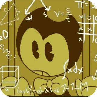 🖼 emoji Bendy and Boris (by @Moon_loonun ) Telegram sticker 17 of 120
