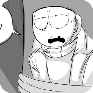 🤨 emoji MOTM | ✨🖤 Telegram sticker 22 of 106