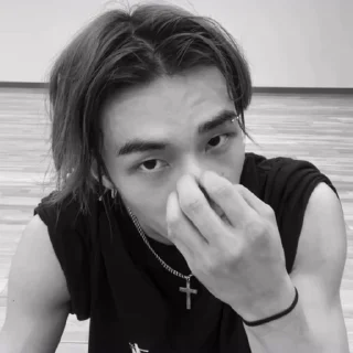 🤨 emoji ⋆hyunjin. Telegram sticker 20 of 24