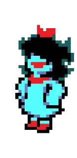 🌟 emoji Аква | Aqua @sticker_deltarune Telegram sticker 19 of 27