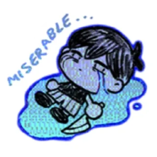 🥲 emoji omori! Telegram sticker 23 of 35