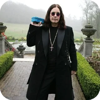 🧥 emoji Ozzy Osbourne Telegram sticker 8 of 20