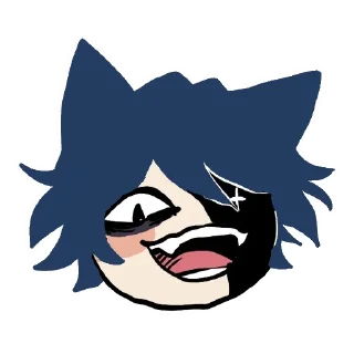 😋 emoji catboi @this_is_sticker_party Telegram sticker 19 of 45