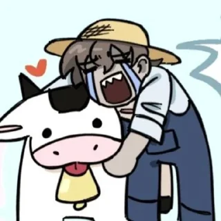 🐄 emoji Широкайо канон Telegram sticker 7 of 38
