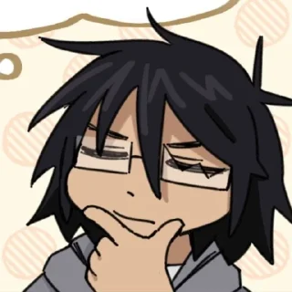 🤔 emoji Широкайо канон Telegram sticker 11 of 38