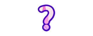 ❓ emoji Случайно? Telegram sticker 7 of 7