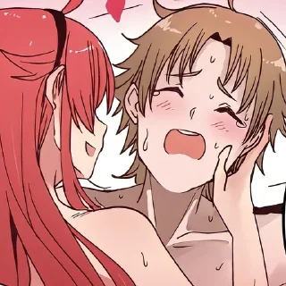 👩‍❤️‍👨 emoji Машонка Тенсей Telegram sticker 20 of 90
