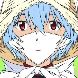 🌟 emoji Рей Аянами Telegram sticker 13 of 69