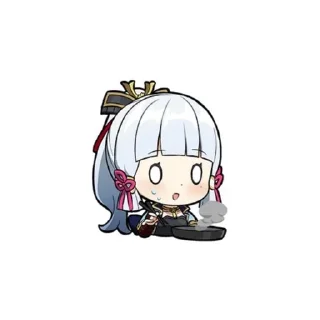 🌟 emoji Чиби Аяка @puplyaloe Telegram sticker 12 of 18