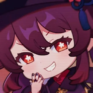 🎸 emoji ᠂ ⚘ ˚ ⚘ ᠂𝙷𝚞 𝚃𝚊𝚘 | @genshinbyevico Telegram sticker 24 of 31