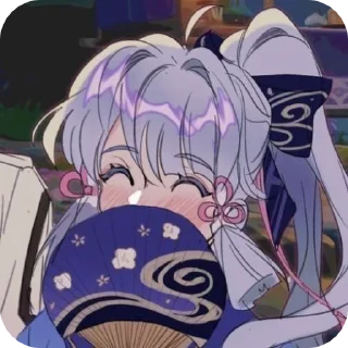 🎐 emoji 🎐𝔸𝕪𝕒𝕜𝕒🎐 @genshinloversx Telegram sticker 9 of 46