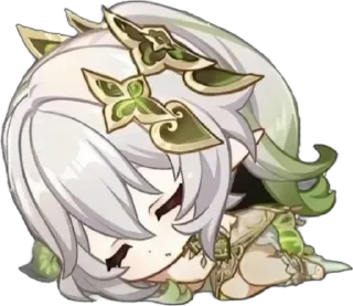 😴 emoji Нахида @Treshichek Telegram sticker 7 of 48