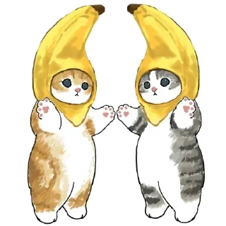 🍌 emoji ♡ Котята ♡ Telegram sticker 15 of 16
