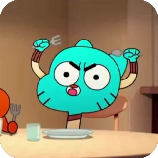 Sticker from @stickersnemojis :: Gumball