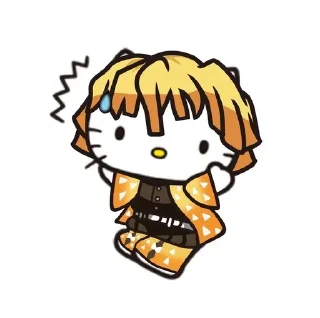 🐱 emoji Зеницу Агацума Telegram sticker 6 of 24