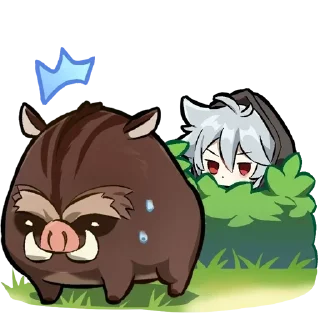 🥩 emoji Геншин Импакт Telegram sticker 15 of 107