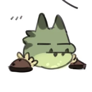 🦎 emoji Молодые Telegram sticker 19 of 51