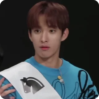😶 emoji seventeen right here Telegram sticker 15 of 44