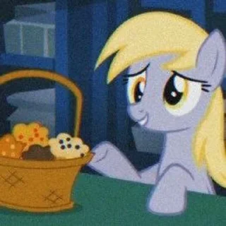🌟 emoji Derpy Hooves • @Earth928B Telegram sticker 13 of 50