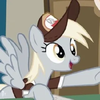 🌟 emoji Derpy Hooves • @Earth928B Telegram sticker 21 of 50