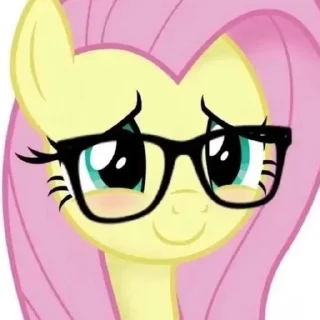 🌟 emoji Fluttershy • @Earth928B Telegram sticker 18 of 45