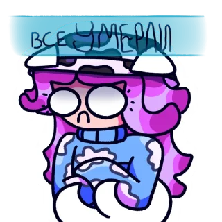 😰 emoji МОБИЛЬНАЯ ЛАНА Telegram sticker 8 of 10