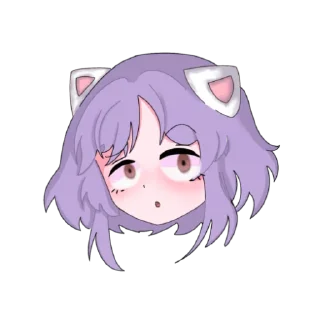 🤨 emoji Лана by @meowmeowax Telegram sticker 16 of 25