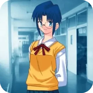 ☺ emoji Tsukihime Telegram sticker 10 of 117
