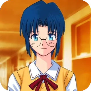 ☺ emoji Tsukihime Telegram sticker 14 of 117