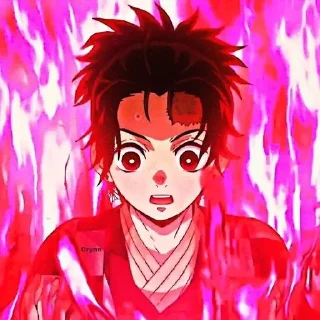 😮 emoji Танджиро Камадо Telegram sticker 14 of 51