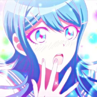 🎤 emoji Sayaka Maizono @loversab Telegram sticker 20 of 20