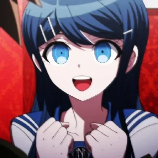 🎤 emoji Sayaka Maizono @loversab Telegram sticker 14 of 20