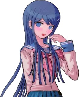 🎤 emoji Саяка Майзоно Telegram sticker 13 of 46