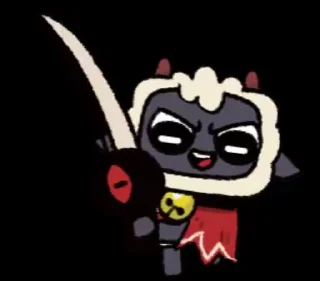 🌟 emoji Ягнёнок мизиката Telegram sticker 14 of 49
