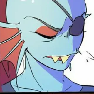 🐟 emoji Андайн -> @Earth928B Telegram sticker 16 of 32